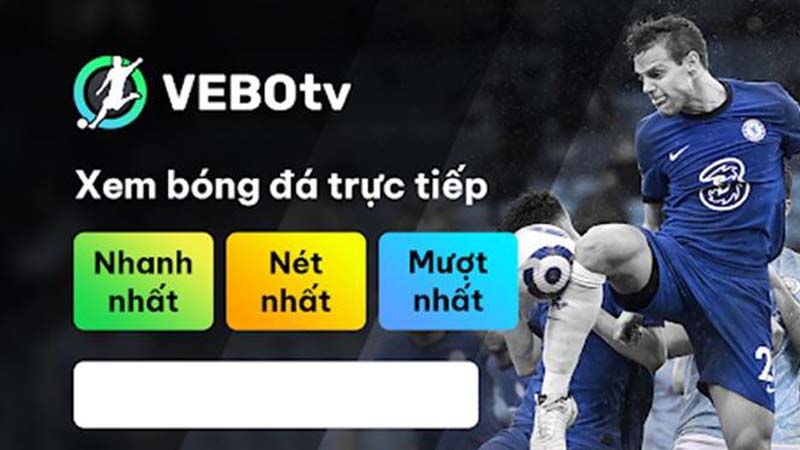 Việc cài app Vebo sẽ giúp bạn theo dõi các trận bóng đá dễ dàng và nhanh chóng hơn